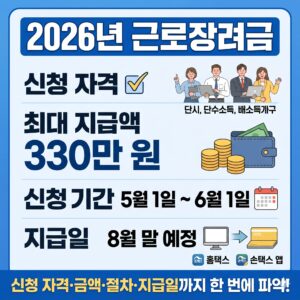 근로장려금신청자격